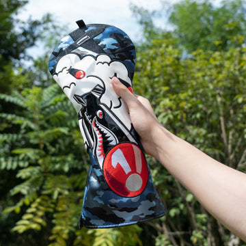 Blue Missile Driver Head Cover